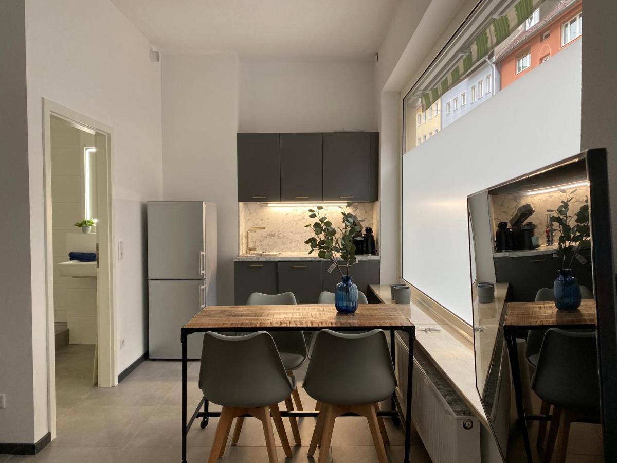 2-Zimmer-Appartment In Top-City-Lage Mit Parken Und Klimaanlage Nuremberga Exterior foto